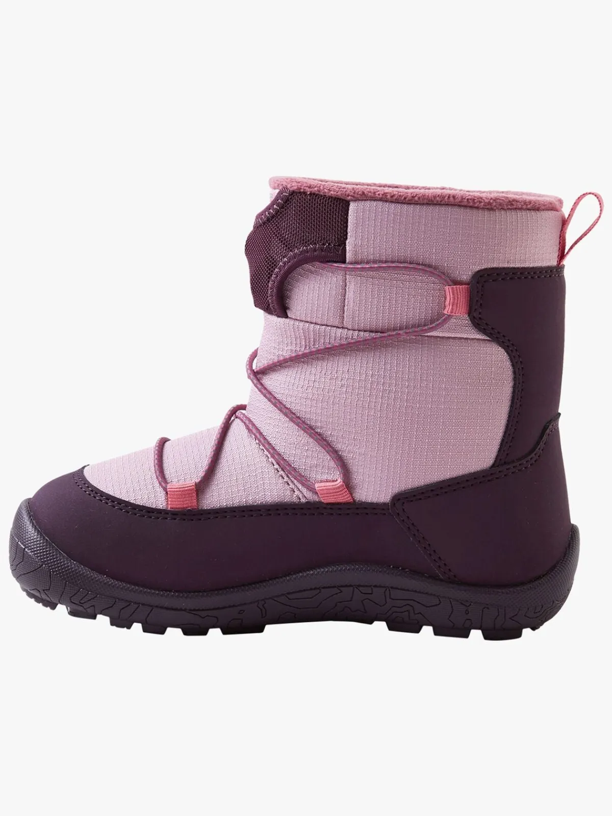 Børn Reima tec Ensilumi Barefoot Vinterstøvler, Deep Purple