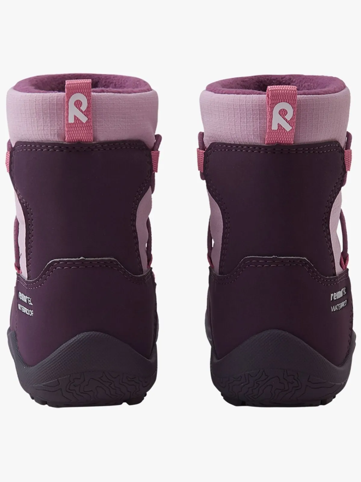 Børn Reima tec Ensilumi Barefoot Vinterstøvler, Deep Purple