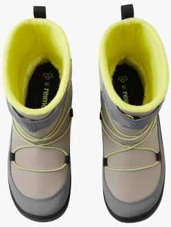 Barfodssko|Reima tec Ensilumi Barefoot Jr Vinterstøvler, Earthy Beige