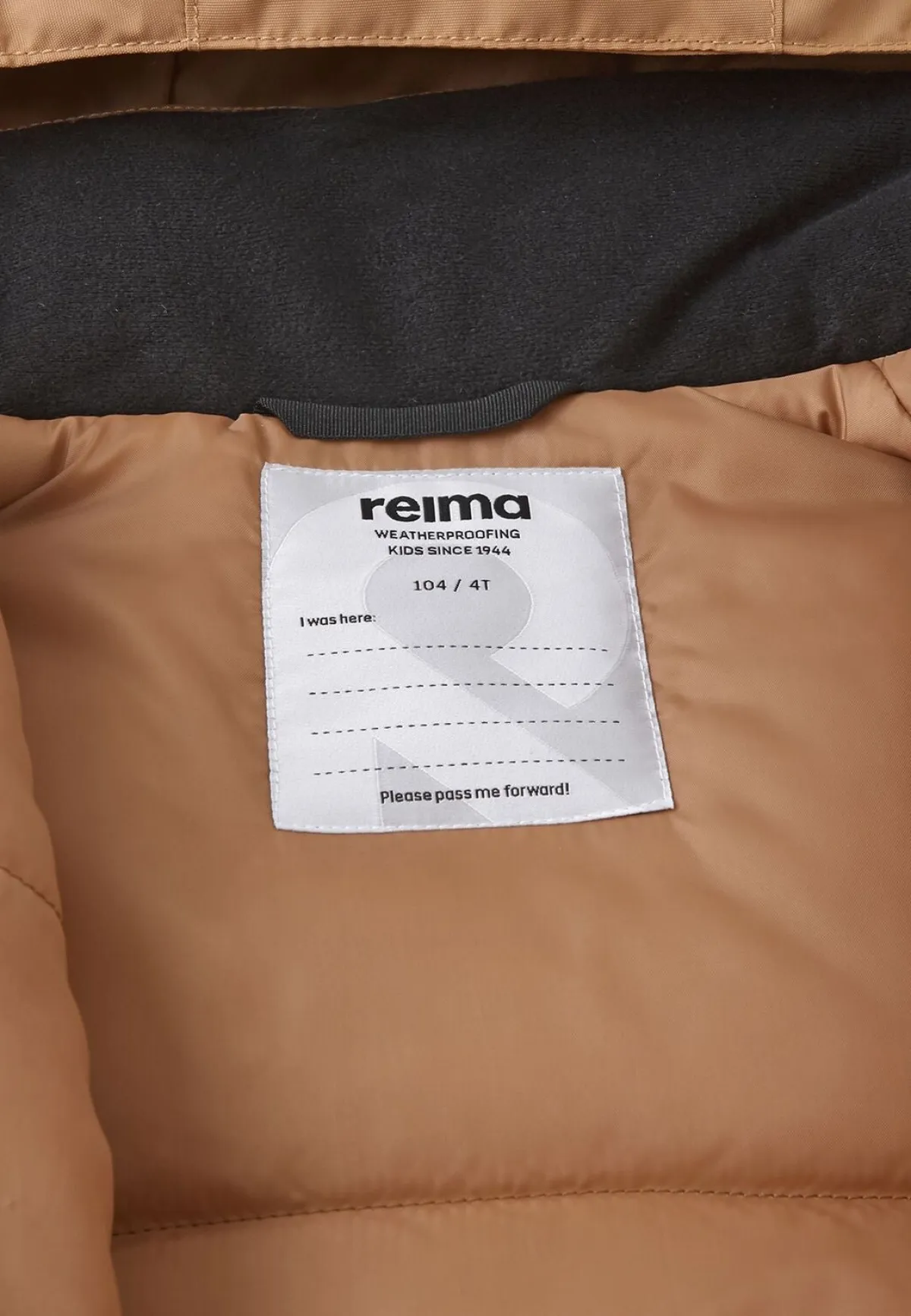 Flyverdragter|Overtøj|Reima tec Kaunisto Flyverdragt, Peanut Brown Brun