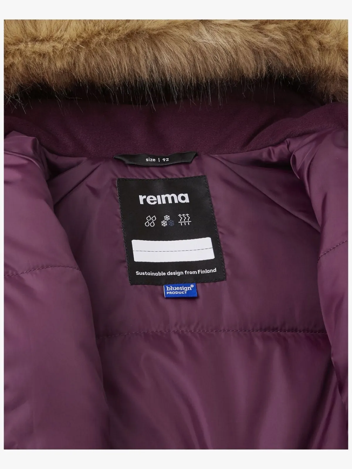 Børn Reima tec Lappi Flyverdragt, Deep Purple