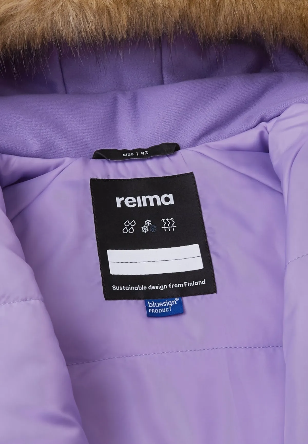 Børn Reima tec Lappi Flyverdragt, Blooming Lilac