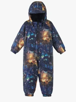 Børn Reima tec Moomin Lyster Flyverdragt, Deep Blue Lilac