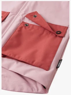 Overtøj|Reima tec Sysma Skaljakke, Grey Pink Lyserød