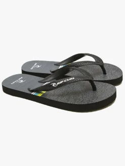 Sandaler & Klipklapper|RipCurl Rip Curl Kids Art Klipklapper, Black/White