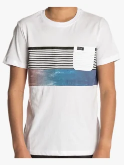 Børn RipCurl Rip Curl Wilko Premuim SS Tee T-shirt, Optical White