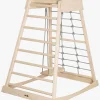 Børn Roba Montessori Indendørs Legetårn med Gynge, Natural/Grey