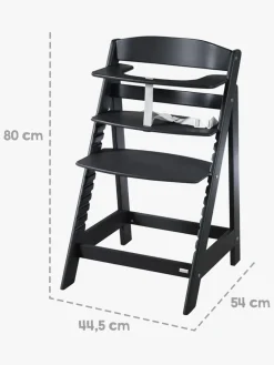 Roba Højstole & Tilbehør-Sit Up Flex Grow-Along Højstol, Black