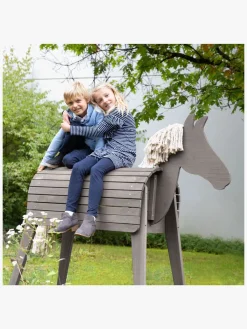 Roba Udeleg-Udendørslegehest 123 cm, Grå