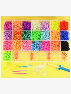Kreativt Legetøj|Robetoy Loom Bands DIY Armbåndssæt 4.200 Stk