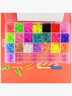 Robetoy Kreativt Legetøj-Loom Bands DIY Armbåndssæt 5.600 Stk