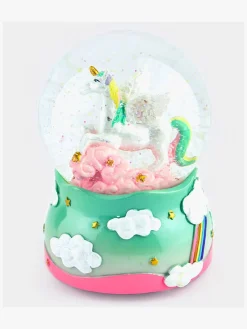 Børn DenGodaFen Interiør-Robetoy Snekugle Unicorn Glitter Wind-up Music 14 cm
