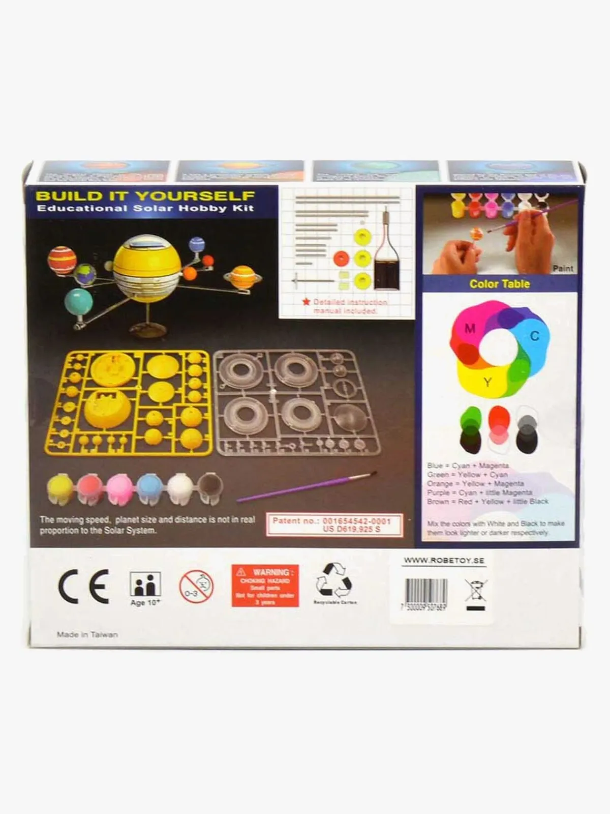 Kreativt Legetøj|Robetoy Solar System Kit