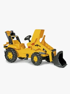 RollyToys Pedal- & Gåbiler-Rolly Toys Junior CAT Pedaltraktor med Graveskovle