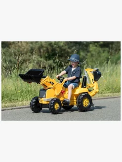 RollyToys Pedal- & Gåbiler-Rolly Toys Junior CAT Pedaltraktor med Graveskovle