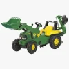 Pedal- & Gåbiler|RollyToys Rolly Toys Junior Traktor JD m. Skovl