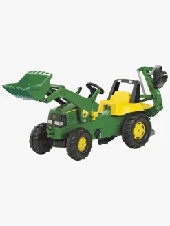 Pedal- & Gåbiler|RollyToys Rolly Toys Junior Traktor JD m. Skovl