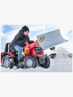Pedal- & Gåbiler|RollyToys rolly Snow Master Plov, Hvid