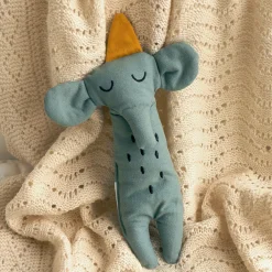 Roommate Dukker & Bamser-Dukke Elefant, Sea Grey