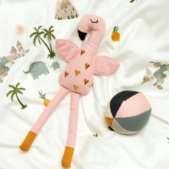 Dukker & Bamser|Roommate Dukke Flamingo, Pink Lyserød