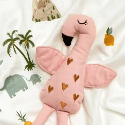 Dukker & Bamser|Roommate Dukke Flamingo, Pink Lyserød