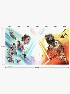 Børn RoomMates Interiør-Wallstickers Star Wars Skywalker