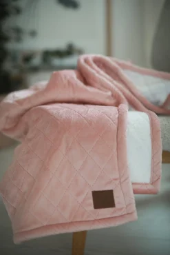 RttStart Rätt Start Kviltet Tæppe, Dusty Pink