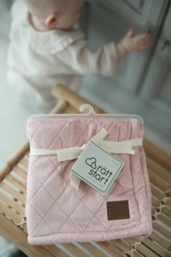 RttStart Rätt Start Kviltet Tæppe, Dusty Pink