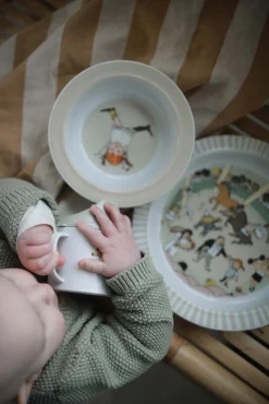 PippiLangstrump Spisetid-Rätt Start Pippi Langstrømpe  Cirkus Spisesæt 3 Dele