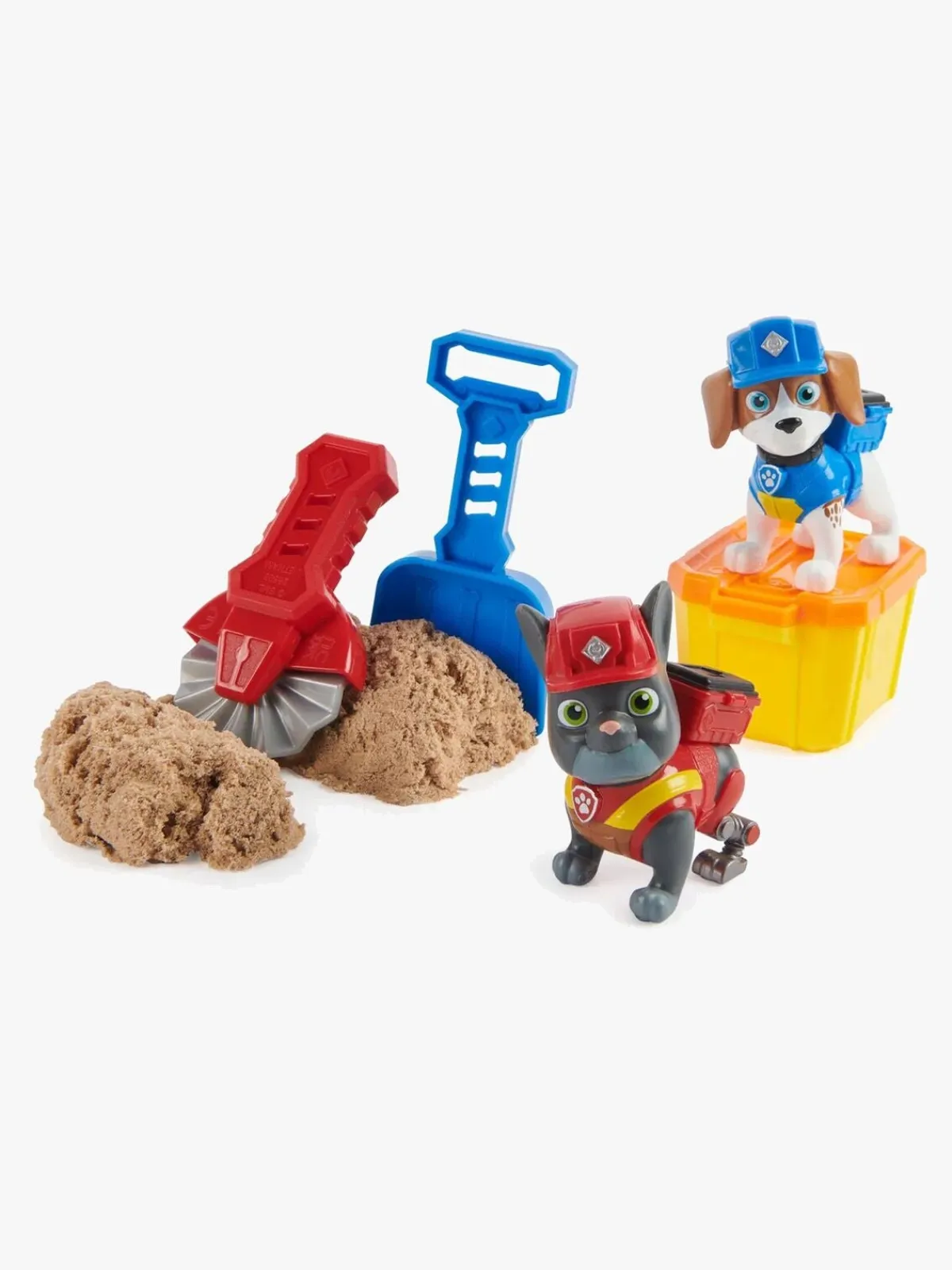 RubbleCrew Legetøjsfigurer-Rubble & Crew Legesæt Charger & Wheeler