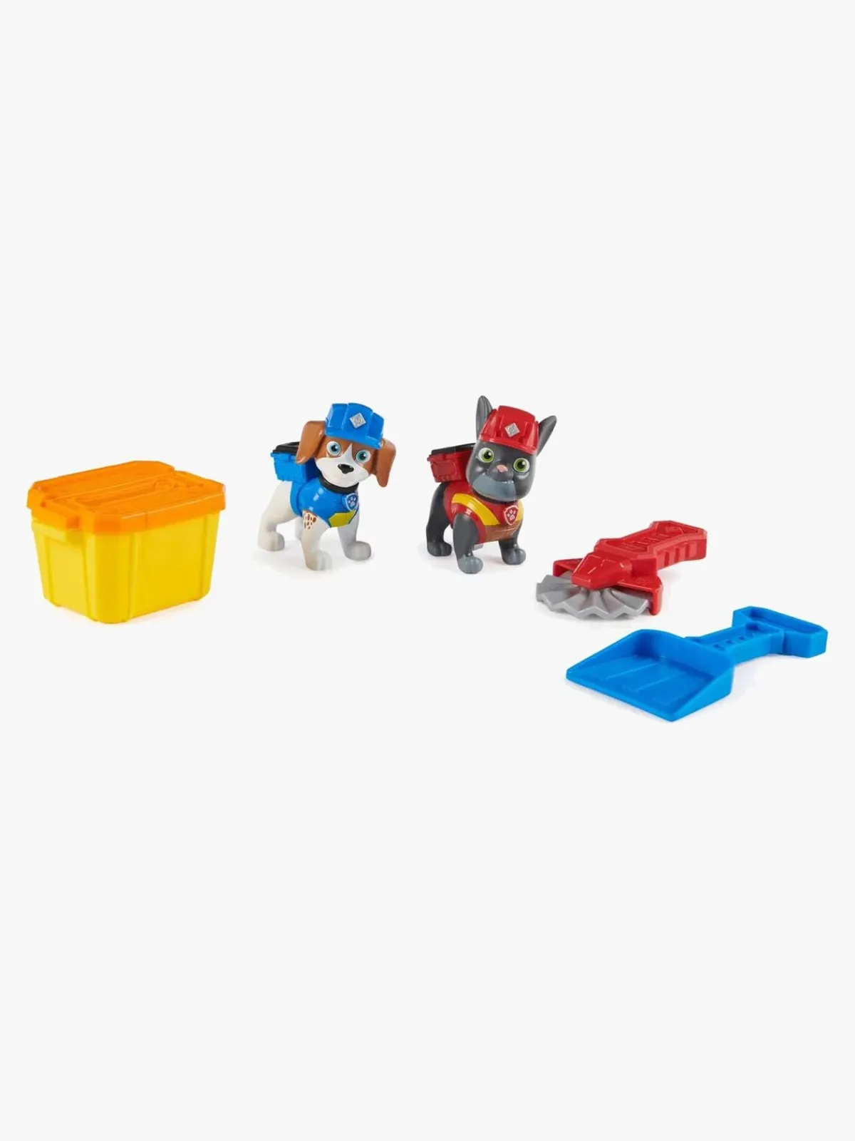 RubbleCrew Legetøjsfigurer-Rubble & Crew Legesæt Charger & Wheeler