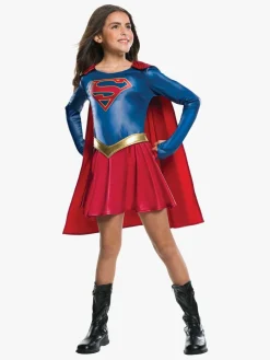 Kostumer & Udklædning|Rubies Supergirl Kostume med Kappe