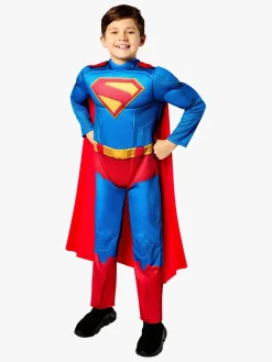 Kostumer & Udklædning|Rubies Superman Deluxe Kostume med Kappe