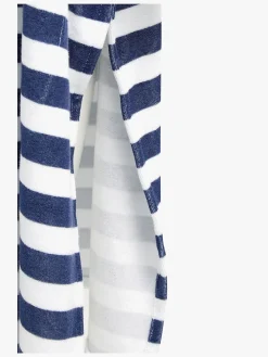 Børn Saltabad Uv & Strand-Apelviken Badeponcho, Navy White