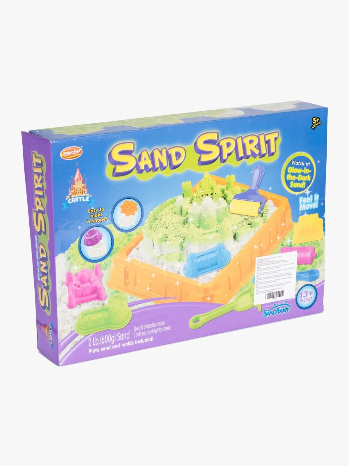SandSpirit Kreativt Legetøj-Sand Spirit Selvlysende Slot 600 g