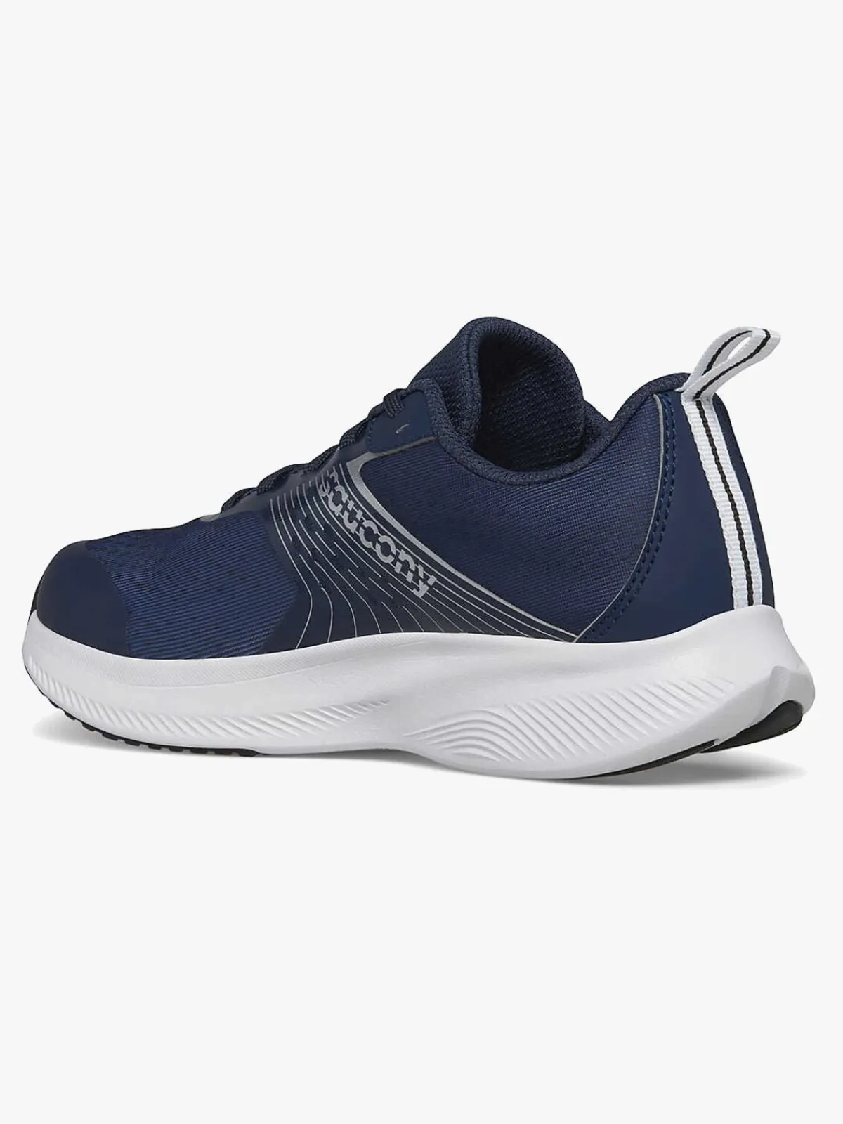 Børn Saucony Sneakers-Ride Kids Træningssko, Navy/Silver
