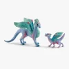 Legetøjsfigurer|Schleich 70592 Blomsterdrage & Unge