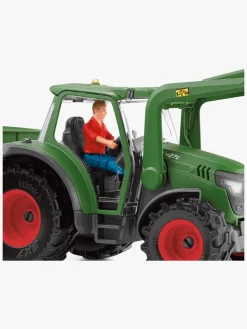 Legetøjsbiler & -Fartøjer|Schleich 42608 Farm World Traktor med Anhænger