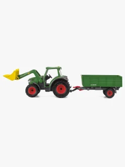 Legetøjsbiler & -Fartøjer|Schleich 42608 Farm World Traktor med Anhænger
