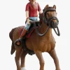 Schleich Legetøjsfigurer-42711 Horse Club Hannah & Cayenne Legesæt