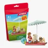 Schleich Legetøjsfigurer-42751 Pocket Set Legesæt Udflugt til Søen med Hannah