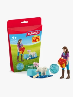 Schleich Legetøjsfigurer-42744 Pocket Set Legesæt Fødselsdagsfest med Lisa