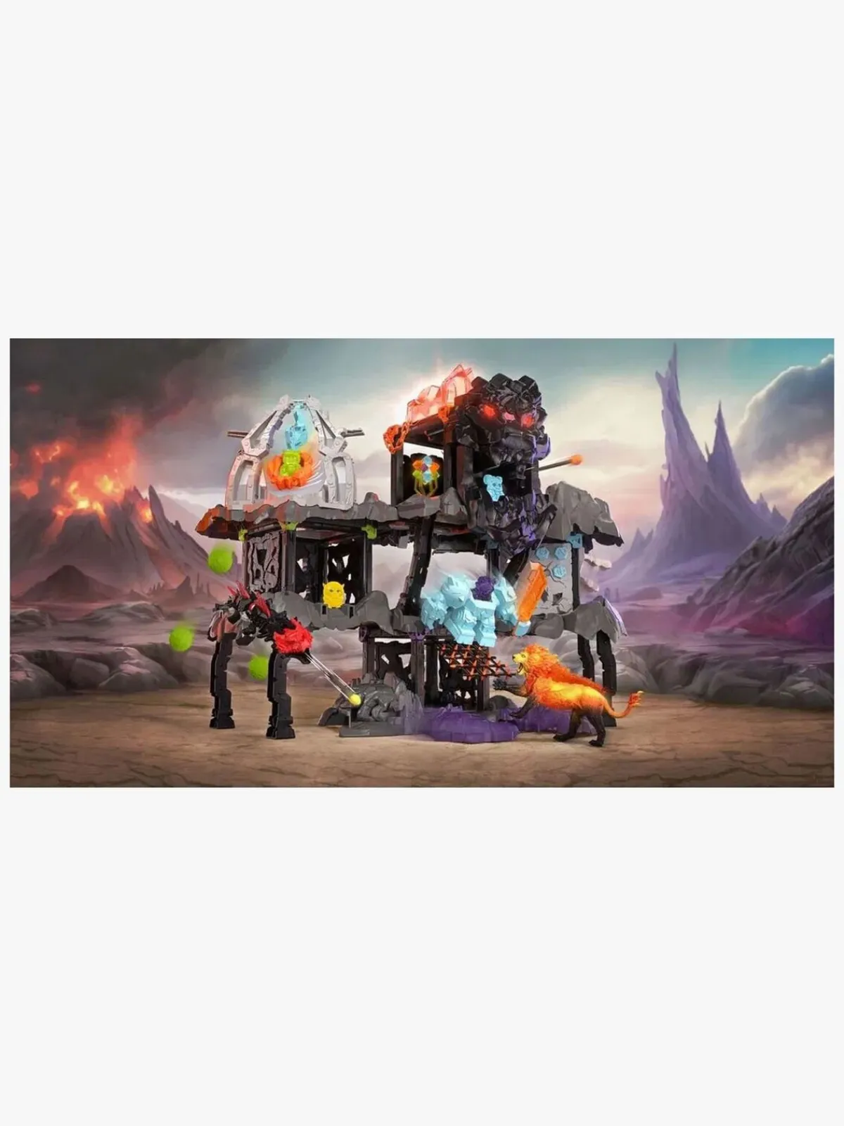 Legetøjsfigurer|Schleich Eldrador Master Cave Legesæt Smashrador
