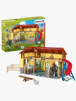 Legetøjsfigurer|Schleich Farm World Legesæt Hestestald