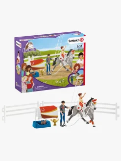 Legetøjsfigurer|Schleich Horse Club Legesæt Mias Voltigeringssæt