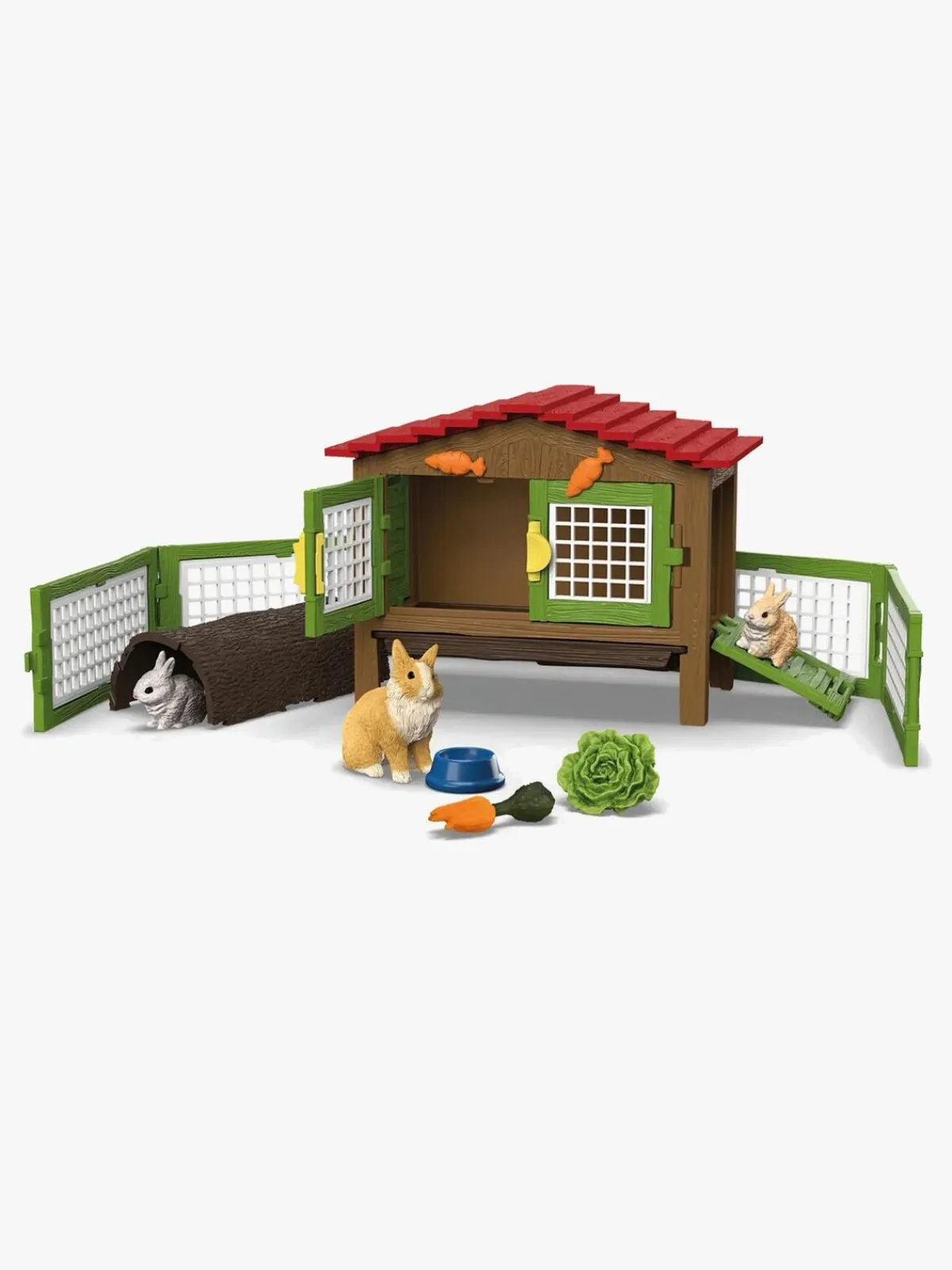 Schleich Legetøjsfigurer-Kaninbur