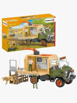 Schleich Legetøjsfigurer-Legesæt Wild Life Redning m. Lastbil