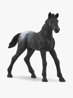 Legetøjsfigurer|Schleich Legetøjssæt Hesteboks med Hoppe og Føl Flerfarvet/Sort
