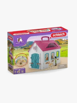 Legetøjsfigurer|Schleich Open Stald Little Horseshoe