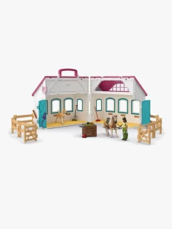 Legetøjsfigurer|Schleich Open Stald Little Horseshoe